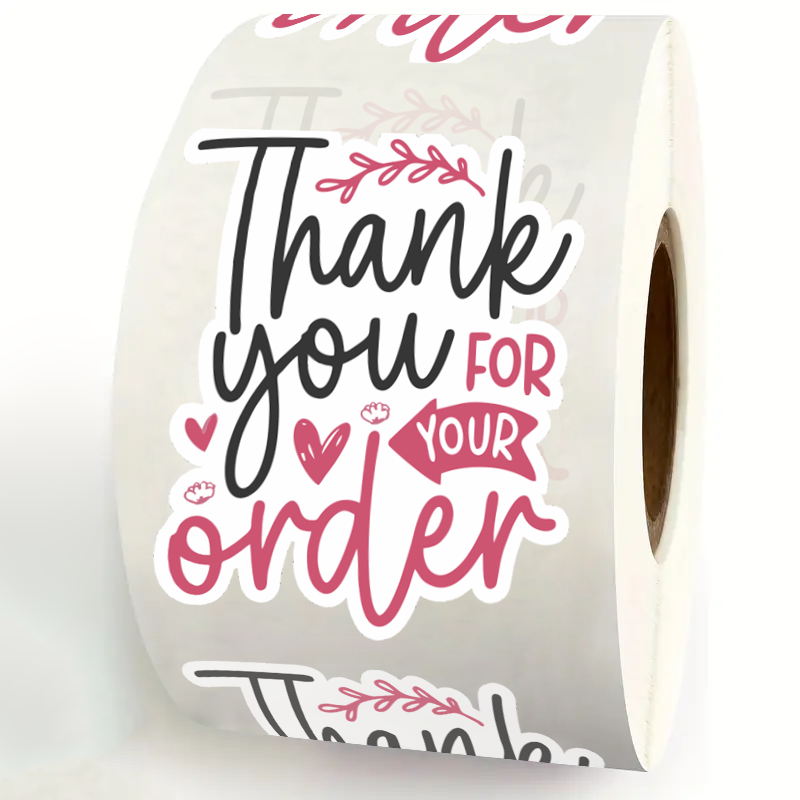 Sticker Label Roll - 200 sztuk w rolce – naklejki