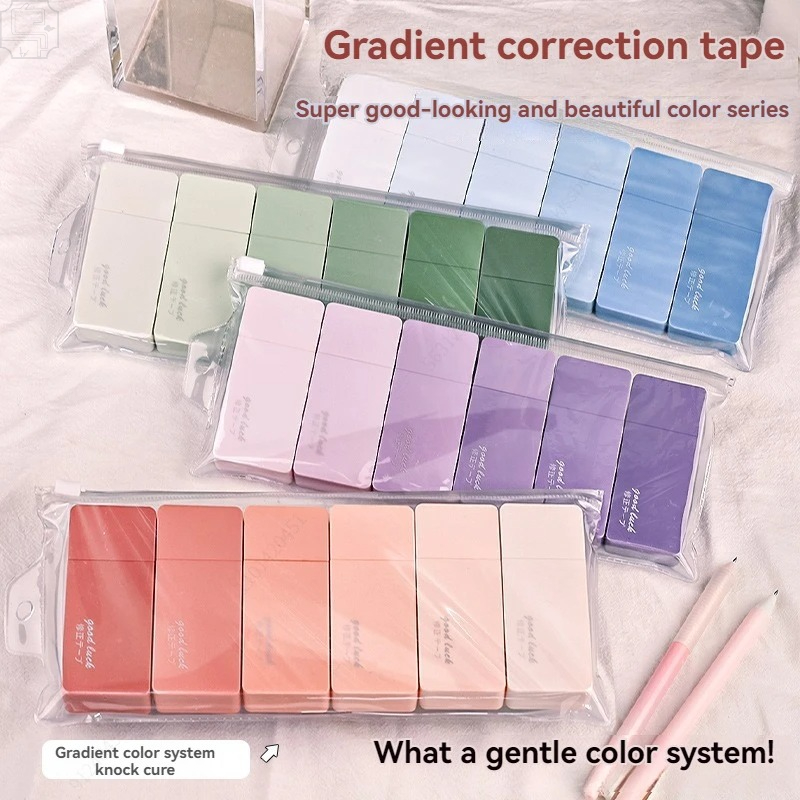 Correction Tape Roller - 6 szt. Urocze korektory w taśmie