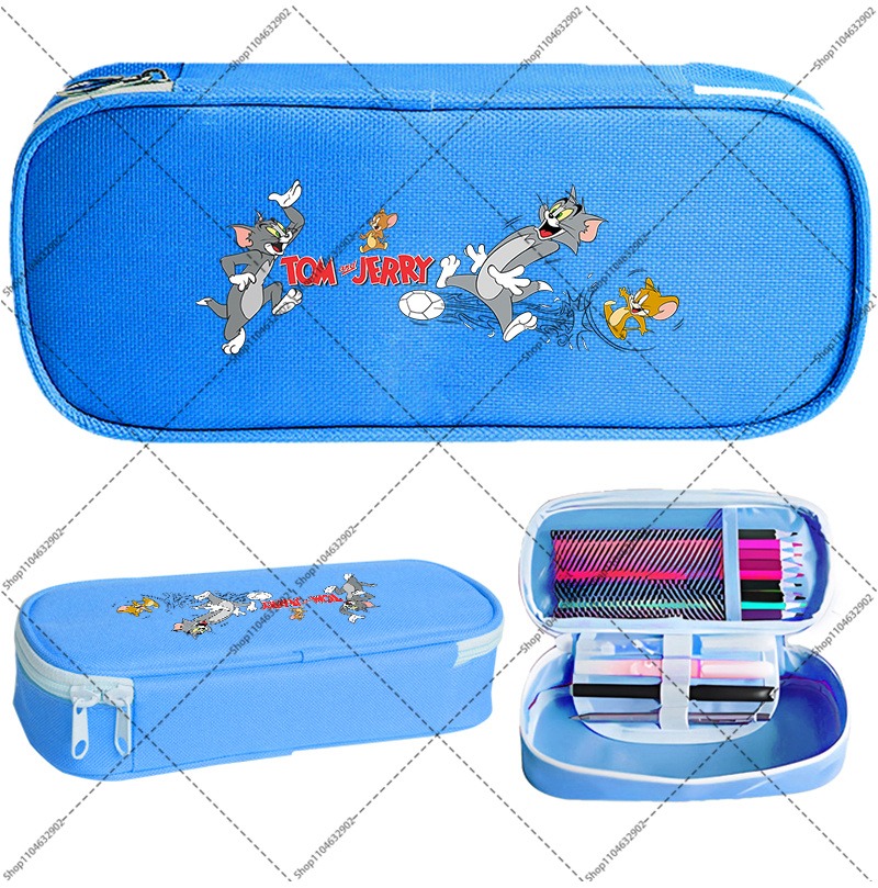 Piórniki Tom i Jerry, urocze,  – Stationery Supplier recenzja i cena